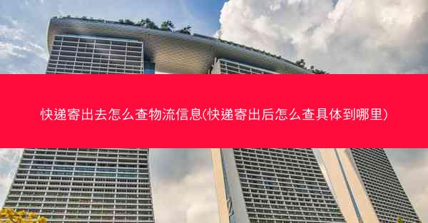 快递寄出去怎么查物流信息(快递寄出后怎么查具体到哪里)