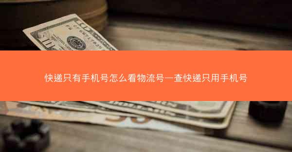 快递只有手机号怎么看物流号—查快递只用手机号
