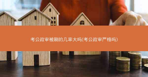 考公政审被刷的几率大吗(考公政审严格吗)