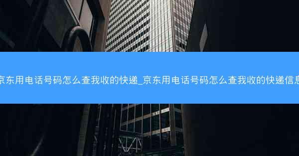 京东用电话号码怎么查我收的快递_京东用电话号码怎么查我收的快递信息