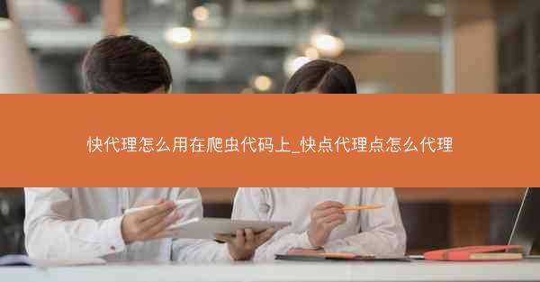 快代理怎么用在爬虫代码上_快点代理点怎么代理