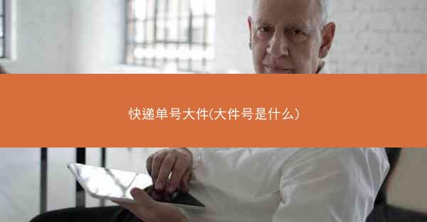 快递单号大件(大件号是什么)