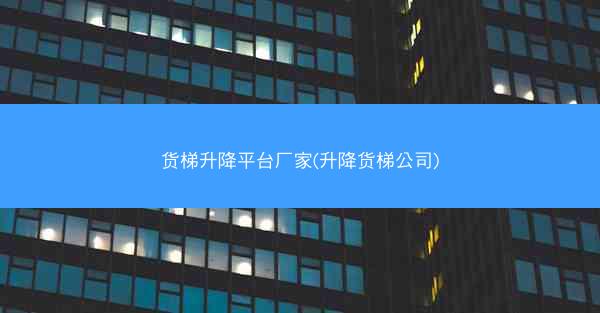 货梯升降平台厂家(升降货梯公司)