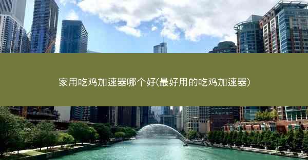 家用吃鸡加速器哪个好(最好用的吃鸡加速器)