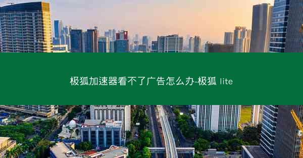 极狐加速器看不了广告怎么办-极狐 lite