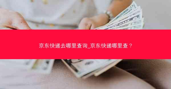 京东快递去哪里查询_京东快递哪里查？