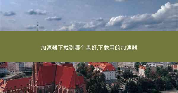 加速器下载到哪个盘好,下载用的加速器
