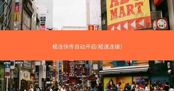 极连快传自动开启(极速连接)