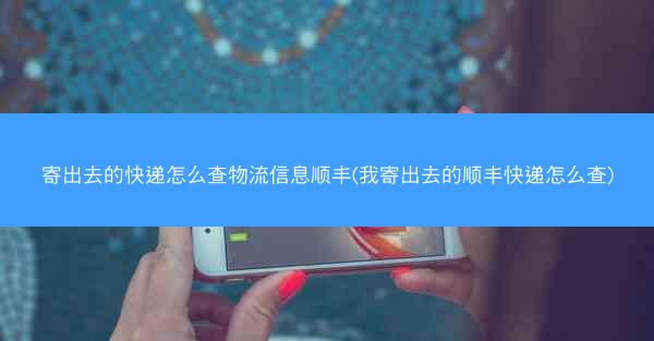 寄出去的快递怎么查物流信息顺丰(我寄出去的顺丰快递怎么查)