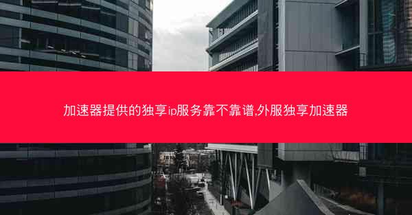 加速器提供的独享ip服务靠不靠谱,外服独享加速器