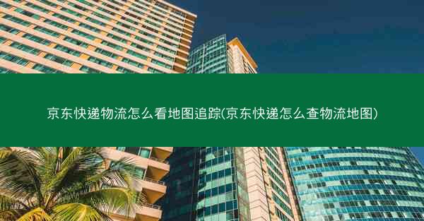京东快递物流怎么看地图追踪(京东快递怎么查物流地图)