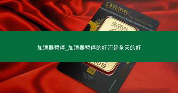加速器暂停_加速器暂停的好还是全天的好
