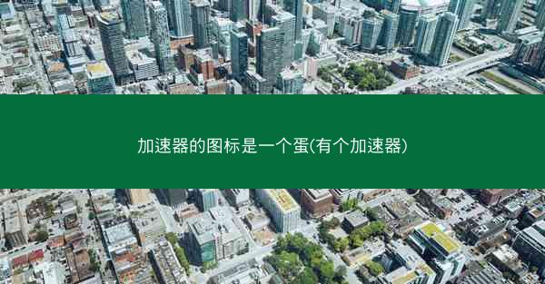 加速器的图标是一个蛋(有个加速器)