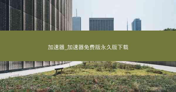 加速器_加速器免费版永久版下载