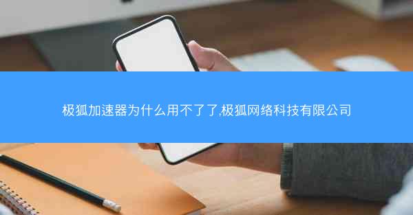 极狐加速器为什么用不了了,极狐网络科技有限公司