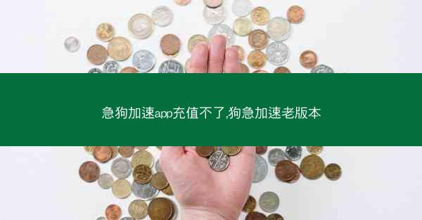 急狗加速app充值不了,狗急加速老版本