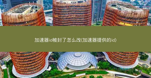 加速器id被封了怎么改(加速器提供的id)