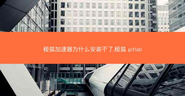 极狐加速器为什么安装不了,极狐 gitlab